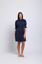 Load image into Gallery viewer, Foil - Eye Candy Dress - Midnight colour front shot

