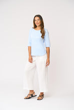 Load image into Gallery viewer, Foil - Forshore Top - Soft Blue colour front shot
