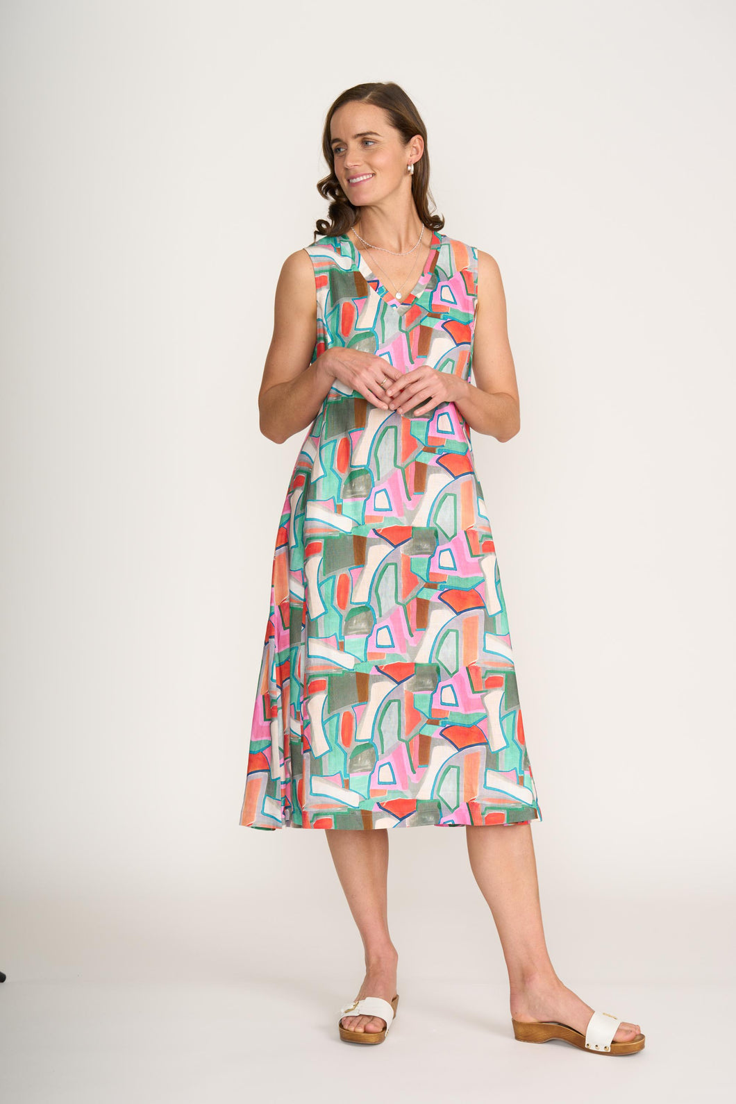 Foil - Generosity Dress - Colour Fusion colour front shot