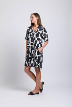 Load image into Gallery viewer, Foil - Lapel Of Luxury Dress in Chalice colour side shot
