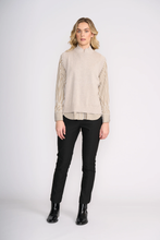 Load image into Gallery viewer, Foil - Luxe Life Popover - Latte colour front shot
