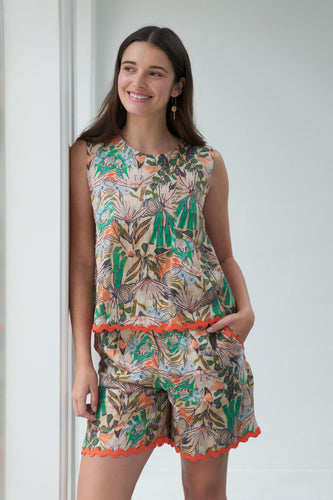 Foil - Moral Fibre Short - Tropico colour front shot