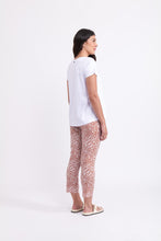 Load image into Gallery viewer, Foil - Natural Flare Top in White colour front side 
shot
