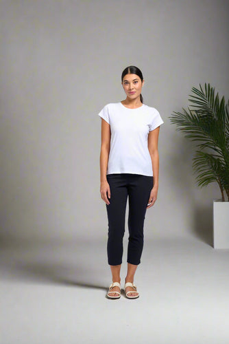 Foil - Neat & Sweet Tee in White colour front shot