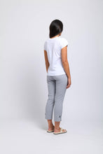 Load image into Gallery viewer, Foil - Neat &amp; Sweet Tee in White colour back shot
