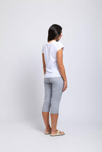 Load image into Gallery viewer, Foil - Neat &amp; Sweet Tee in White colour side shot
