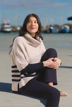Load image into Gallery viewer, Foil - Pic Of The Bunch Trouser - True Navy colour side shot
