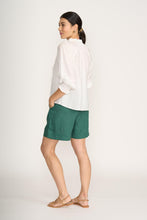 Load image into Gallery viewer, Foil - Pull Together Shorts - Thyme colour back shot
