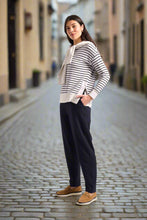 Load image into Gallery viewer, Foil - Software Upgrade Zip Sweater - Stripe colour side shot
