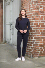 Load image into Gallery viewer, Foil - Software Upgrade Zip Sweater - True Navy colour front shot
