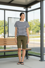 Load image into Gallery viewer, Foil - Tee Off Short - Kelp colour front shot
