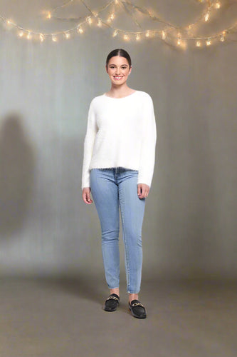 Foil - Top Bird Jumper - Pearl colour front shot