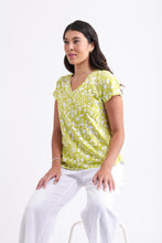 Load image into Gallery viewer, Foil - Wide Variety Pant - White colour in sitting position shot 
