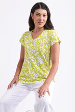 Load image into Gallery viewer, Foil - Wide Variety Pant - White colour in sitting position shot 
