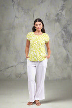 Load image into Gallery viewer, Foil - Wide Variety Pant - White colour front shot
