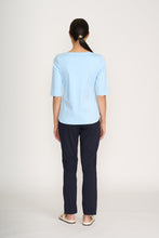 Load image into Gallery viewer, Foil - Shore Bet Top - Ice Blue colour back shot
