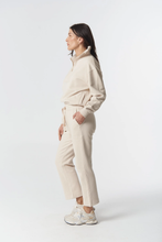 Load image into Gallery viewer, Goondiwindi Cotton - Barkly Cotton Track Pant - Birch colour side shot
