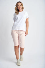 Load image into Gallery viewer, Goondiwindi Cotton - Basic Crew Neck Tee in White colour front shot
