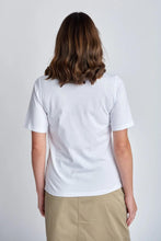 Load image into Gallery viewer, Goondiwindi Cotton - Cotton Jersey Classic Polo in White colour back shot
