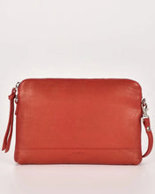 Load image into Gallery viewer, Holly Leather Crossbody Purse 2 in 1 - Red
