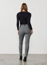 Load image into Gallery viewer, Holmes and Fallon Pant - 2 Vertical Zips - Grey colour back shot
