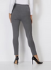 Holmes and Fallon Pant - 2 Vertical Zips - Grey colour back shot