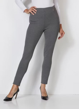 Load image into Gallery viewer, Holmes and Fallon Pant - 2 Vertical Zips - Grey colour front shot
