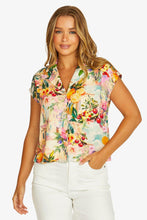Load image into Gallery viewer, Jump - Amalfi Coast Top Multi colored front shot
