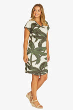 Load image into Gallery viewer, Jump - Copacabana V Neck Dress Multicolored side shot
