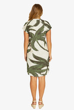 Load image into Gallery viewer, Jump - Copacabana V Neck Dress Multicolored back shot
