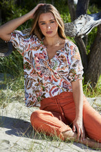 Load image into Gallery viewer, Jump - Desert Bloom Top Multi colored front shot
