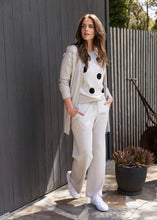 Load image into Gallery viewer, Jump - Diamante Spot Pullover - Stone Marle colour side shot
