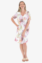 Load image into Gallery viewer, Jump - Floraline Dress Multi colored front shot
