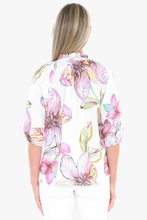 Load image into Gallery viewer, Jump - Floraline Top Multi colored back shot
