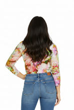 Load image into Gallery viewer, Jump - Flower Bomb Long Sleeve Tee - Multi colour front shot
