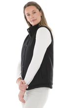 Load image into Gallery viewer, Jump - Reversible Quilted Vest - Black colour side shot
