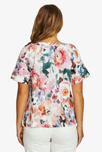 Load image into Gallery viewer, Jump - Sunset Flora Top Multicolored back shot
