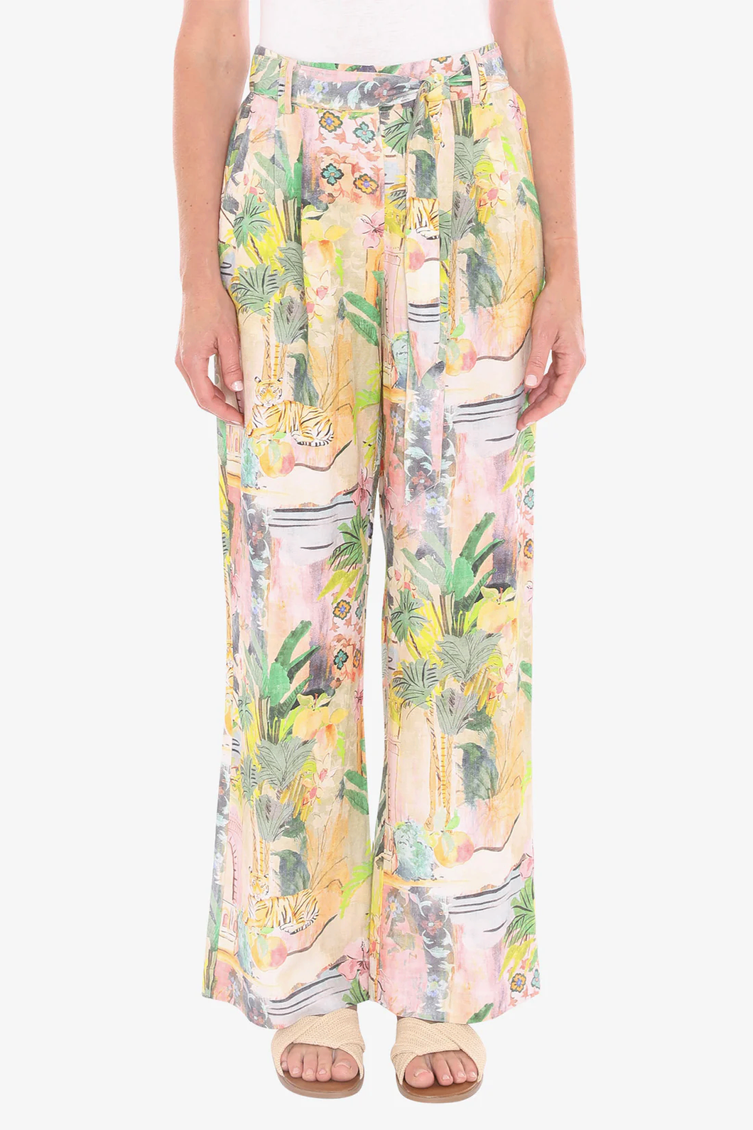 Jump - Tiger Island Pant Multi colored front shot