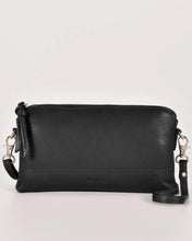 Load image into Gallery viewer, Kara - Leather Purse With Strap in Navy colour
