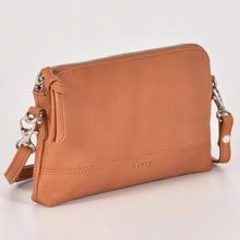 Load image into Gallery viewer, Kara - Leather Purse With Strap in Tan colour
