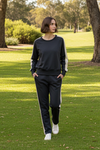 Load image into Gallery viewer, Knewe Label - Rebel Jumper - Slate colour front shot
