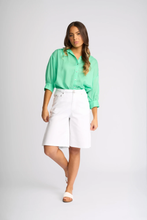 Load image into Gallery viewer, Knewe Label - Zuri Short - White Denim colour front shot

