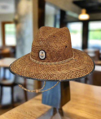 Barclay - Men's Surf Straw Hat  in Charcoal colour from Kooringal