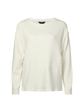 Load image into Gallery viewer, Marco Polo - Essential Spliced Tee - Ivory colour front shot
