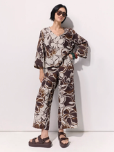 Load image into Gallery viewer, Marco Polo - Floral Drift Pant front shot
