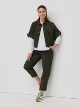 Load image into Gallery viewer, Marco Polo - On The Go Detailed Jogger - Khaki colour front shot
