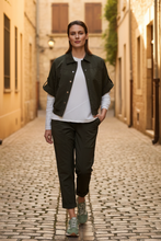 Load image into Gallery viewer, Marco Polo - On The Go Detailed Jogger - Khaki colour front shot
