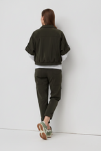 Load image into Gallery viewer, Marco Polo - On The Go Detailed Shirt - Khaki colour back shot
