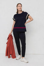 Load image into Gallery viewer, Marco Polo - Team Colours Vest - Navy Mix colour front shot
