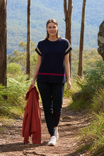 Load image into Gallery viewer, Marco Polo - Team Colours Vest - Navy Mix colour front shot
